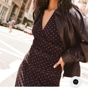 Rouje Cleria Dress red polka dot